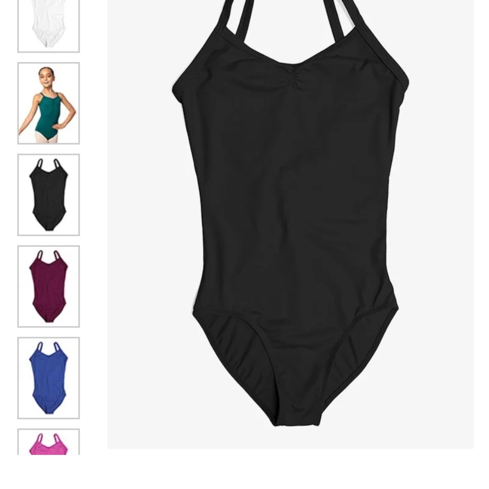 Black One-Piece Swimsuit